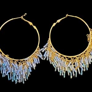 So Good Beads & Chains Statement Earrings